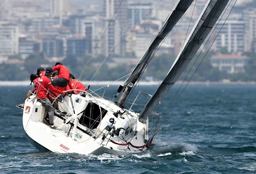 Alfasail Yelken Okulu Kalamış Marina'da Amatör Denizci Belgesi eğitimi