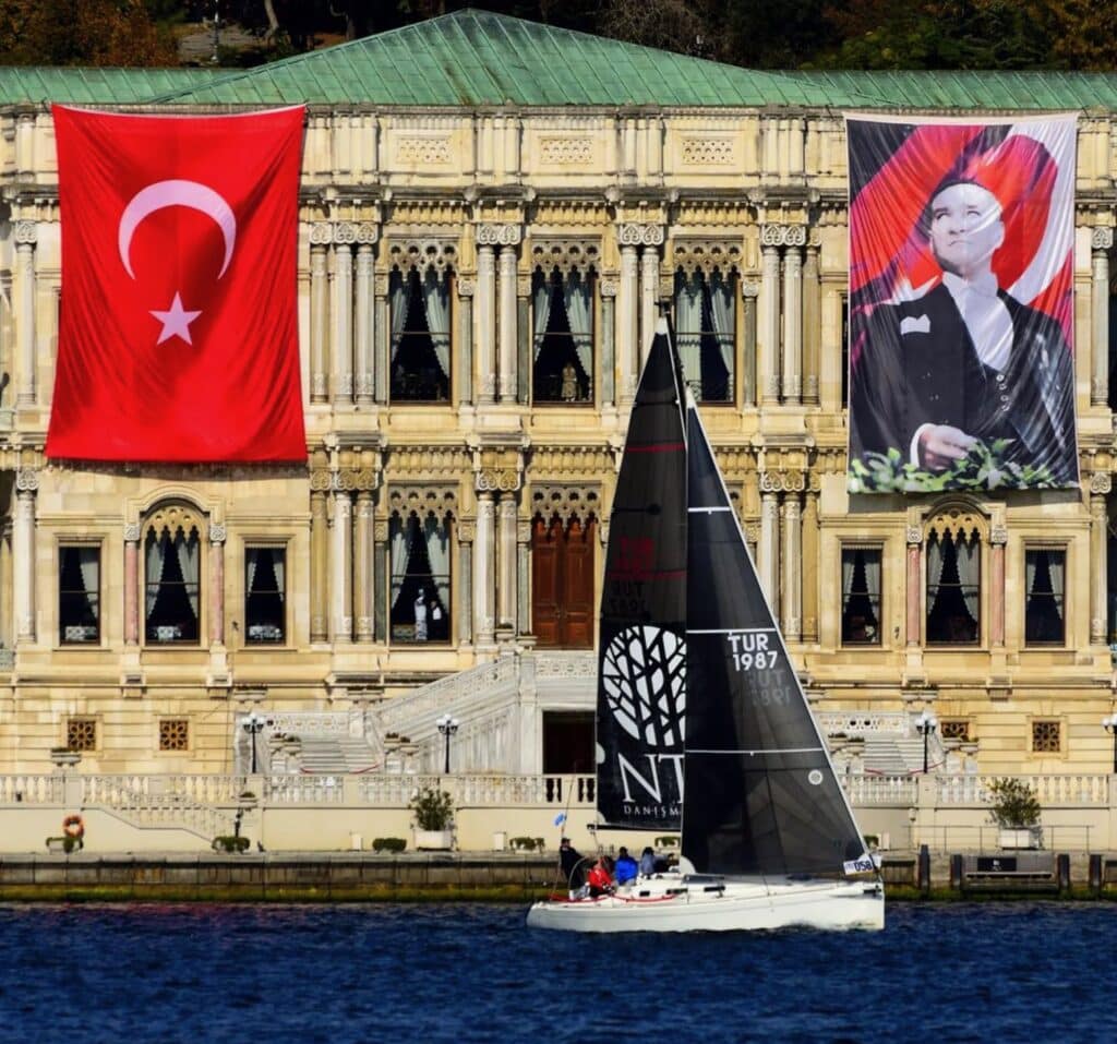 Alfasail Falcon teknesi NTS Danışmanlık sponsorlu ORC yarışlarında
