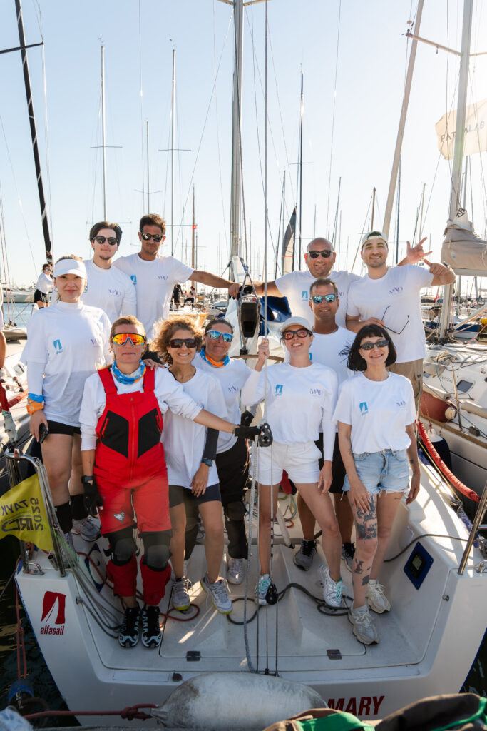 Fifty Fifty Sailing Cup 2026'da Mary ekibi — kadın erkek eşit yelken ekibi